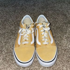 Yellow Old Skool Low Top Vans